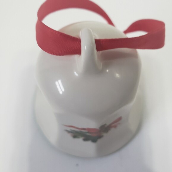 Pfaltzgraff Ornament Christmas Heritage Bell Hanging Porcelain Dated 1992 Vtg - Picture 5 of 7